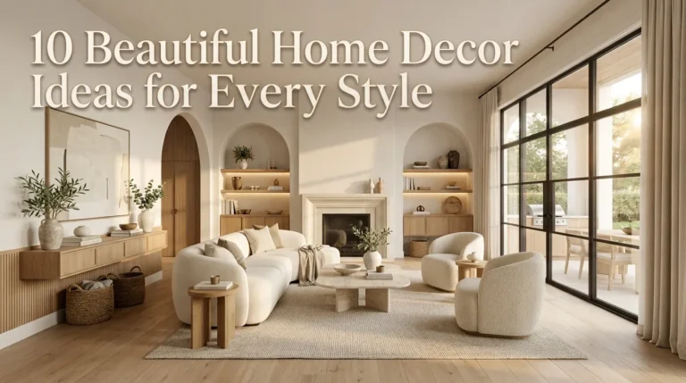 10 Beautiful Home Decor Ideas for Every Style