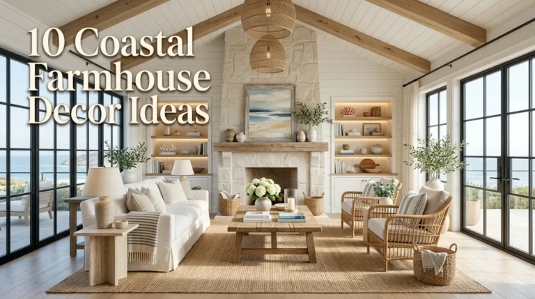 10 Coastal Farmhouse Decor Ideas