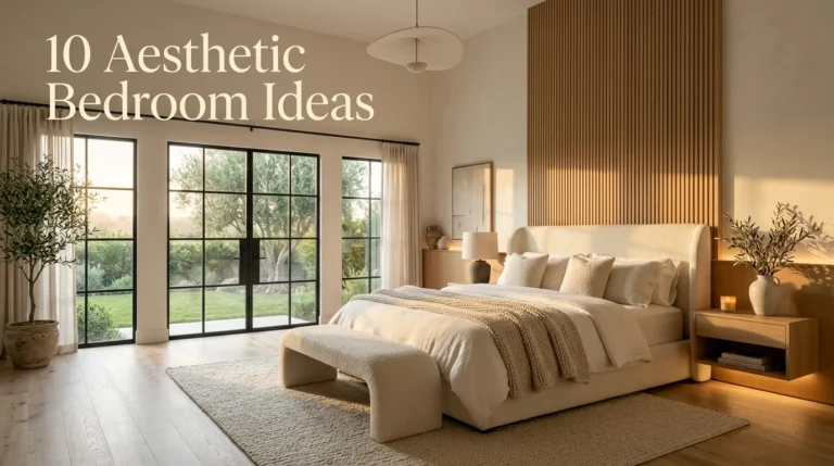 10 Aesthetic Bedroom Ideas