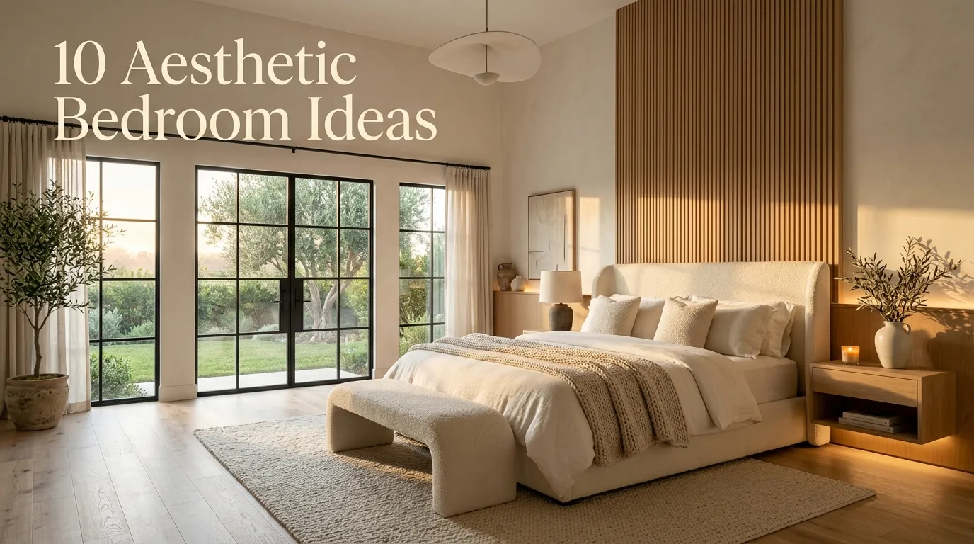 10 Aesthetic Bedroom Ideas