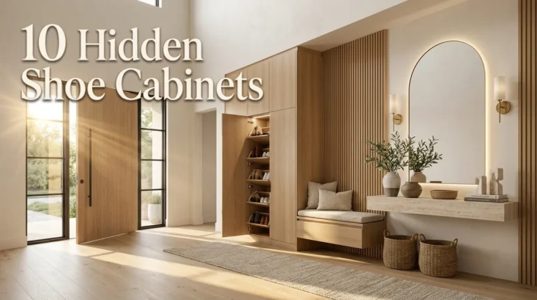 10 Hidden Shoe Cabinets