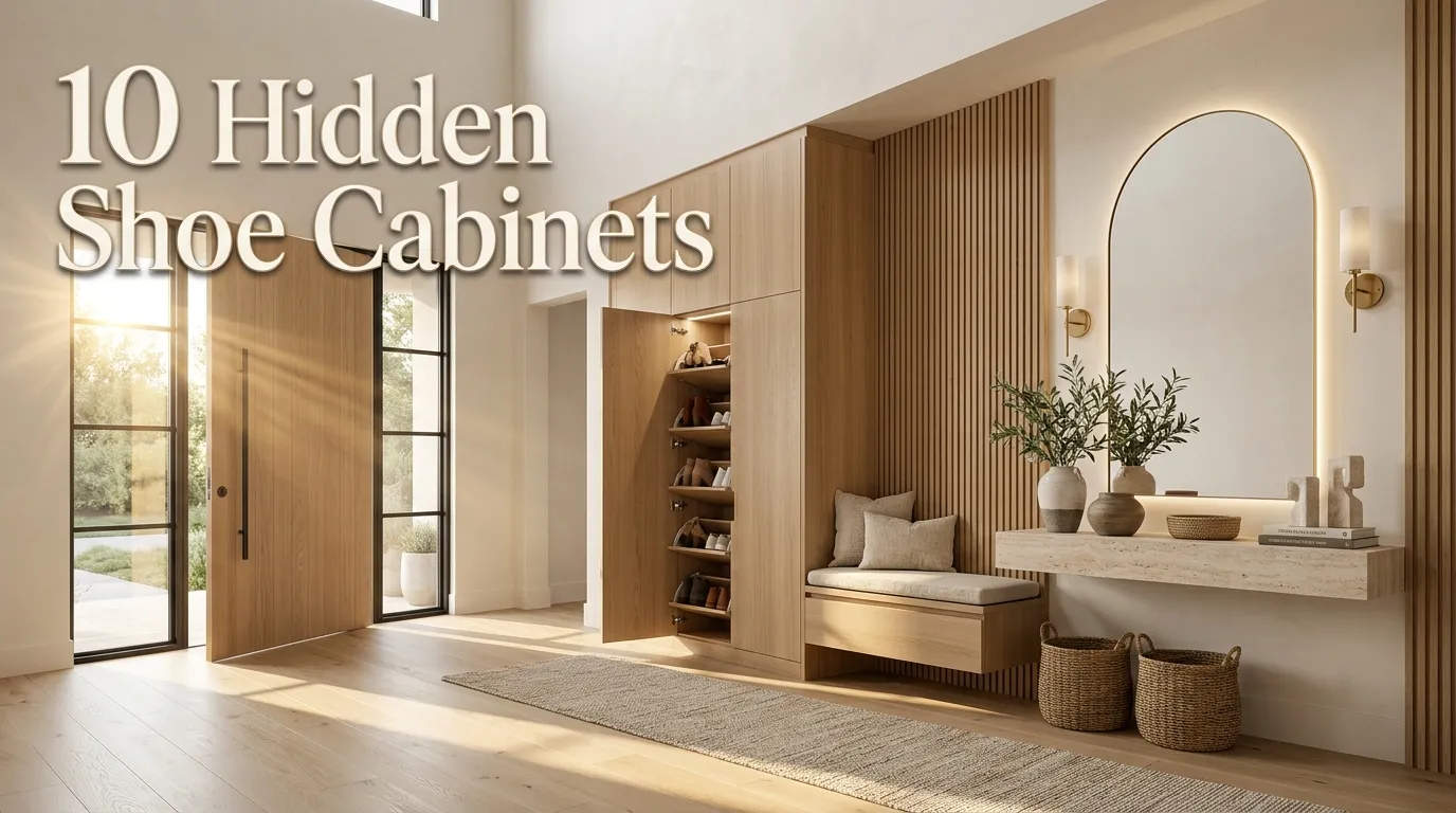 10 Hidden Shoe Cabinets