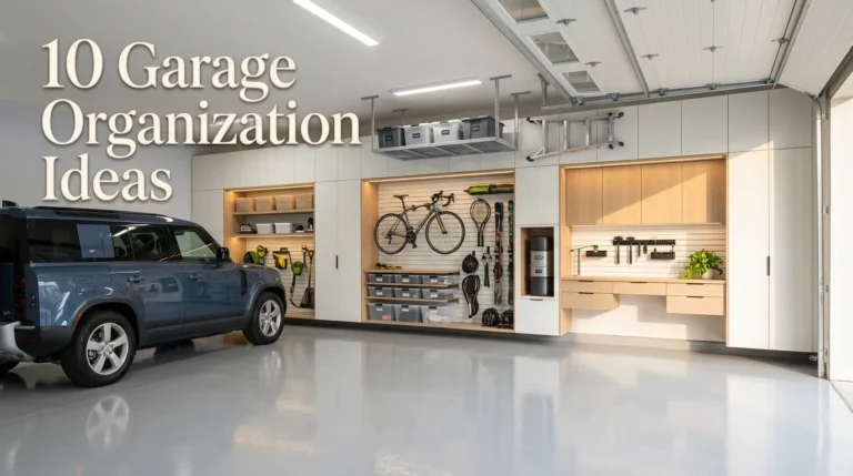 10 Garage Organization Ideas