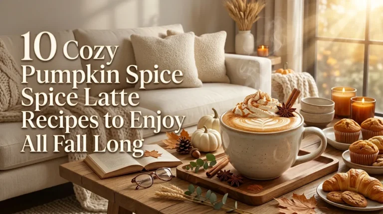 10 Cozy Pumpkin Spice Latte Recipes to Enjoy All Fall Long