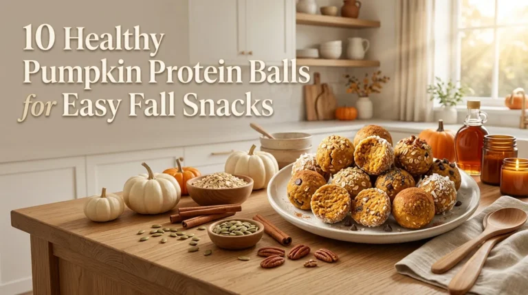 10 Healthy Pumpkin Protein Balls for Easy Fall Snacks