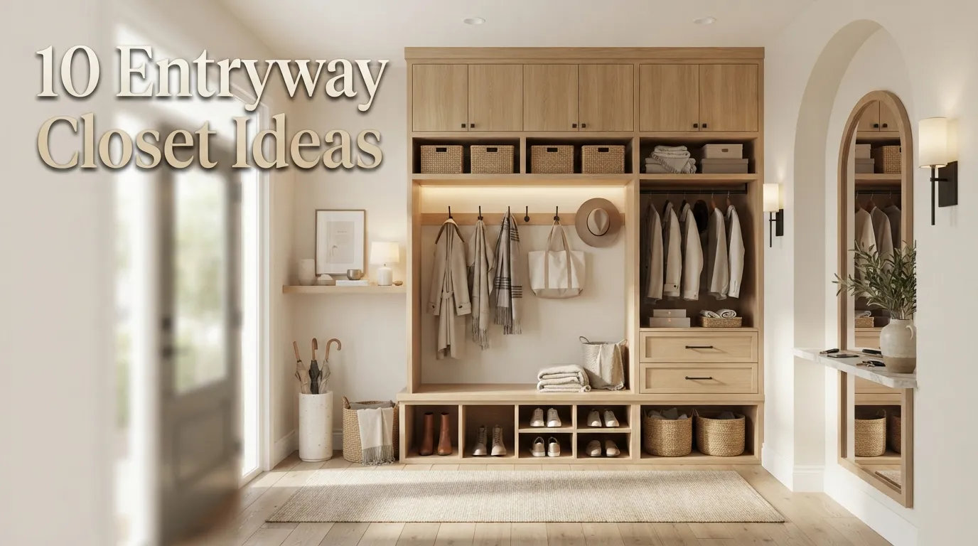 10 Entryway Closet Ideas