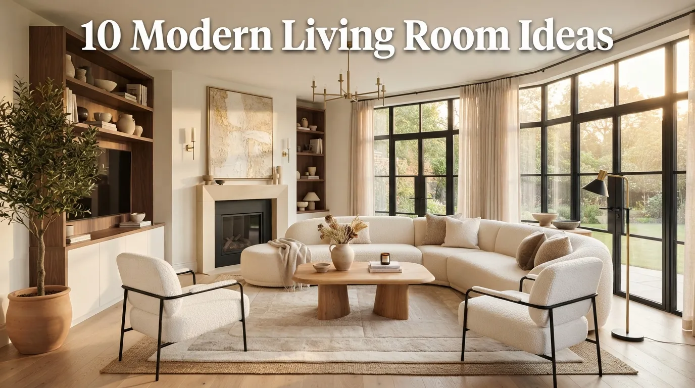 10 Modern Living Room Ideas