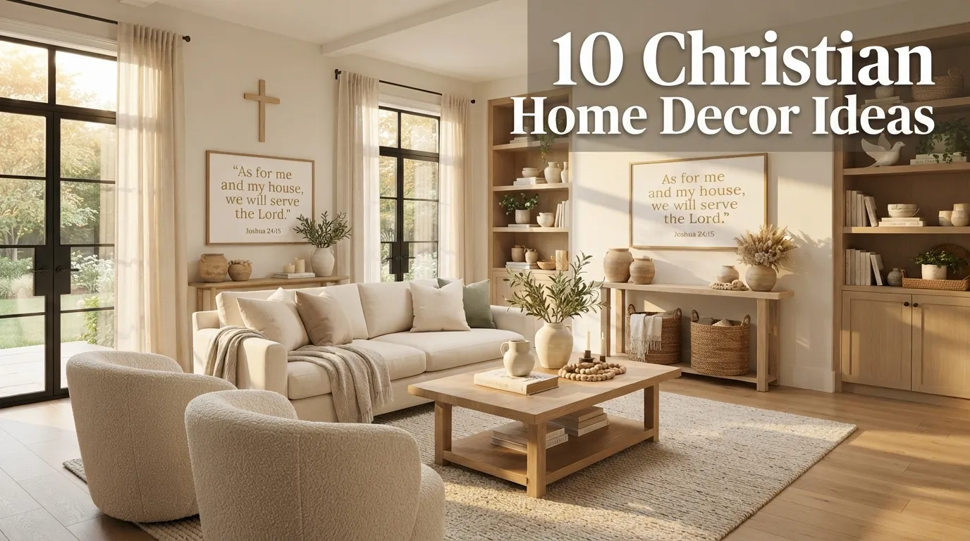 10 Christian Home Decor Ideas