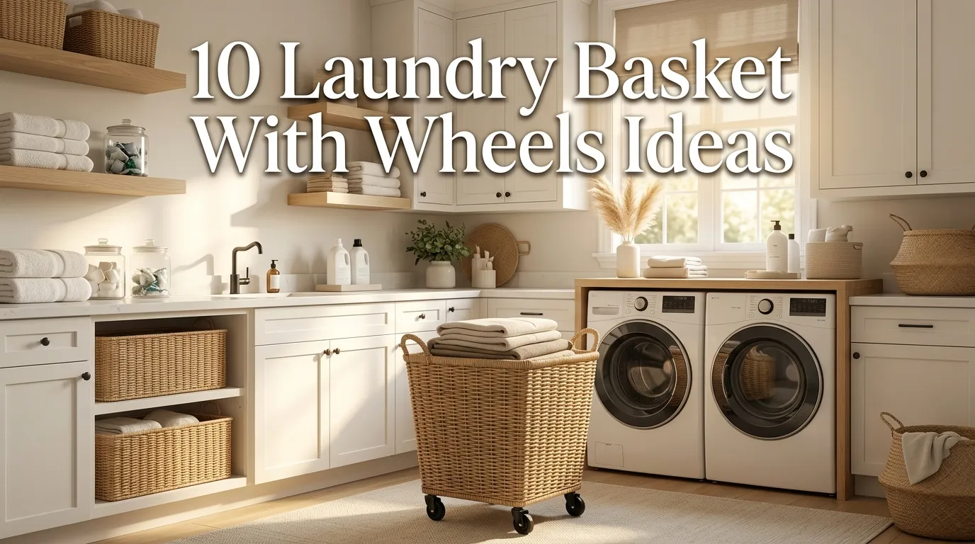 10 Laundry Basket With Wheels Ideas