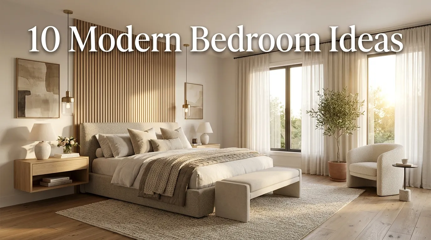 10 Modern Bedroom Ideas