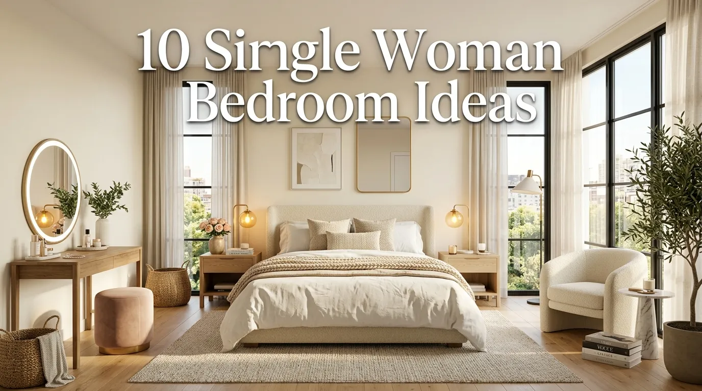 10 Single Woman Bedroom Ideas