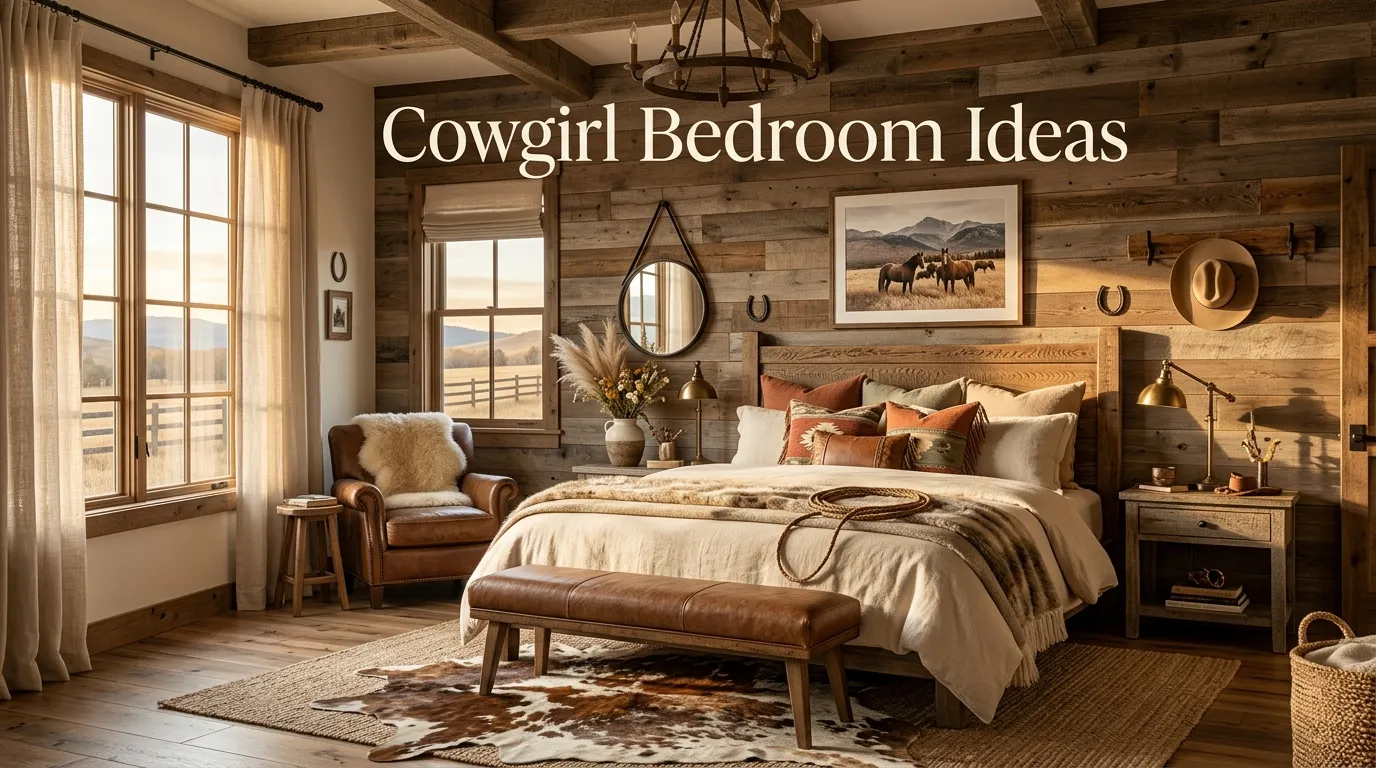 10 Cowgirl Bedroom Ideas