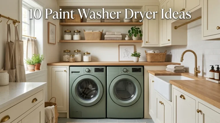 10 Paint Washer Dryer Ideas