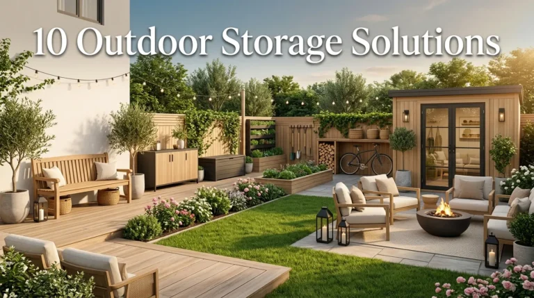 10 Outdoor Storage Solutions