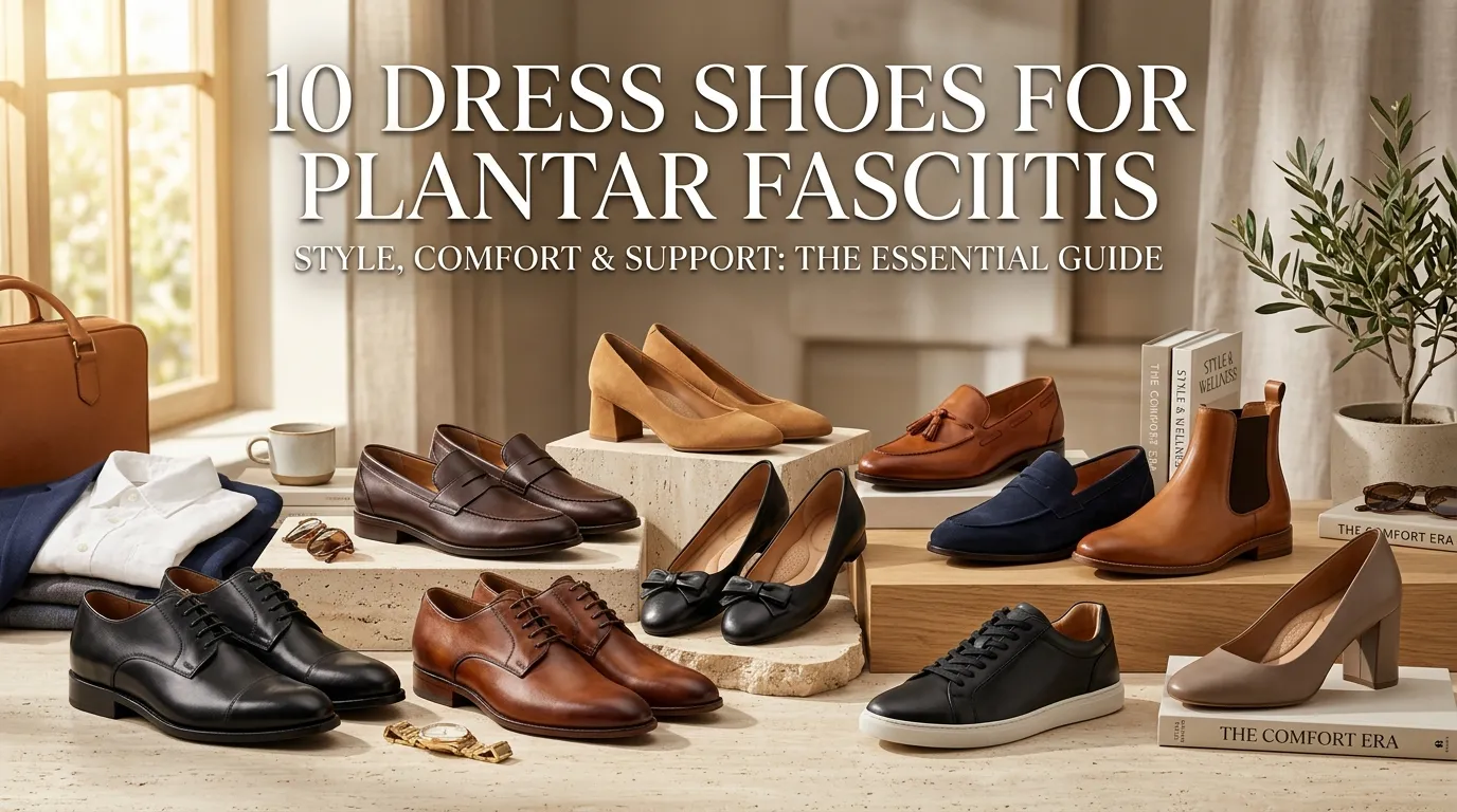 10 Dress Shoes for Plantar Fasciitis