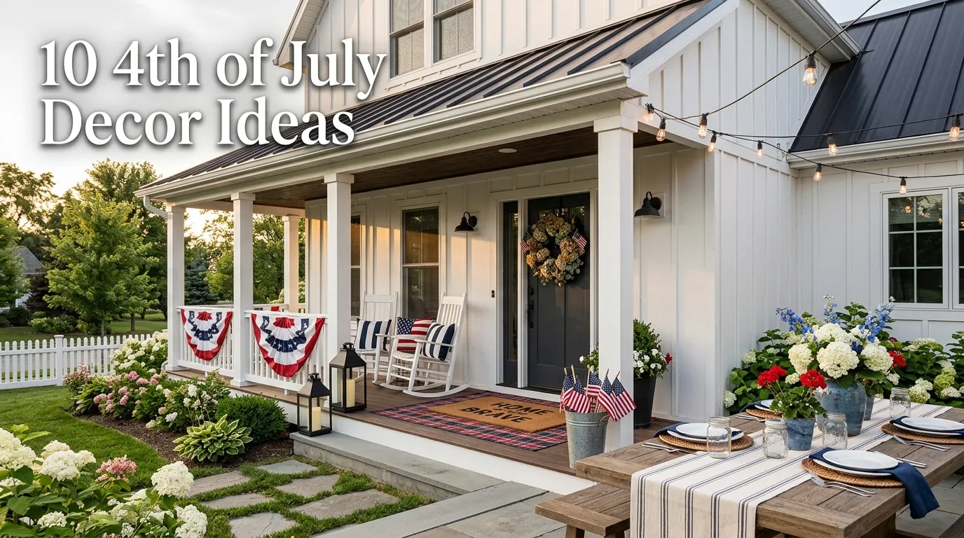 10 4th of July Decor Ideas