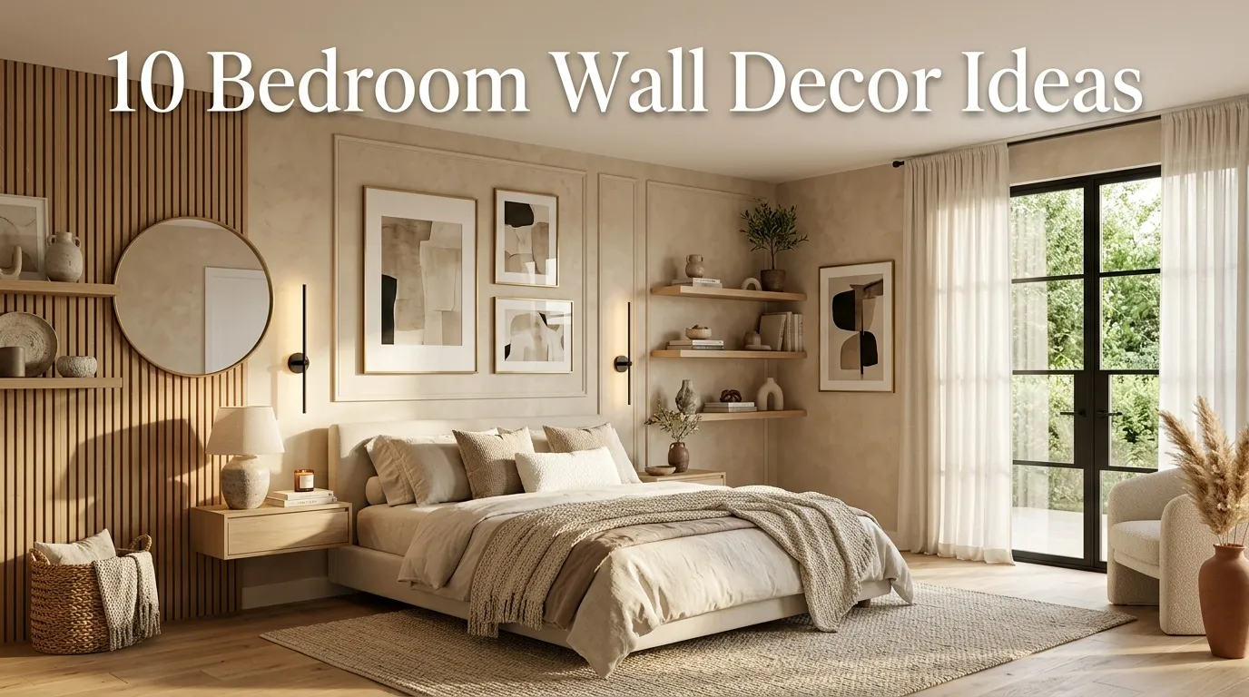 10 Bedroom Wall Decor Ideas