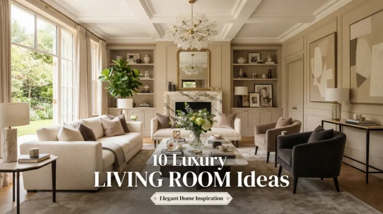 10 Luxury Living Room Ideas