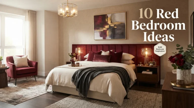 10 Red Bedroom Ideas