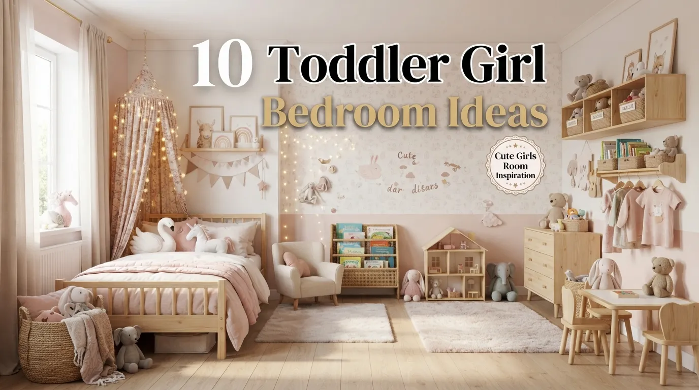 10 Toddler Girl Bedroom Ideas