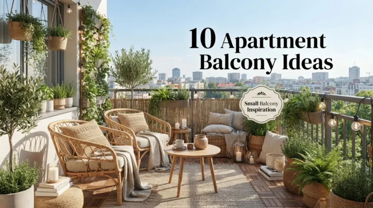 10 Apartment Balcony Ideas