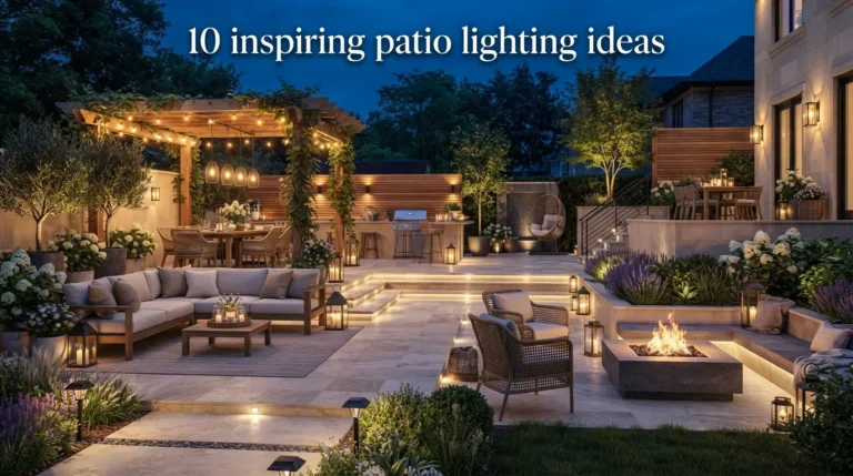 10 Patio Lighting Ideas