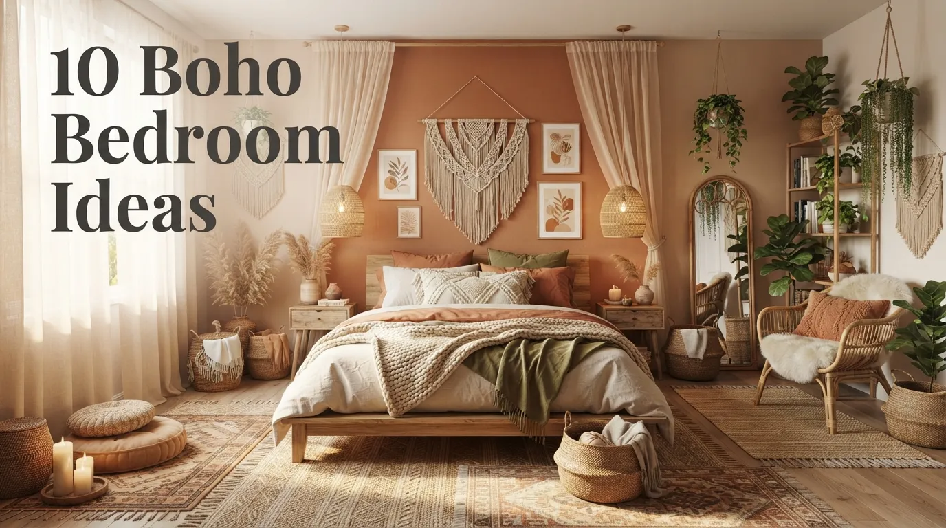 10 Boho Bedroom Ideas