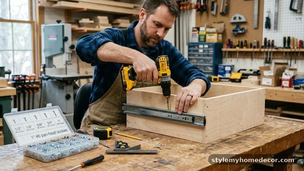 Avoiding Common Installation Pitfalls - What Size Screws Do You Need for Deep Drawer Box Hardware?