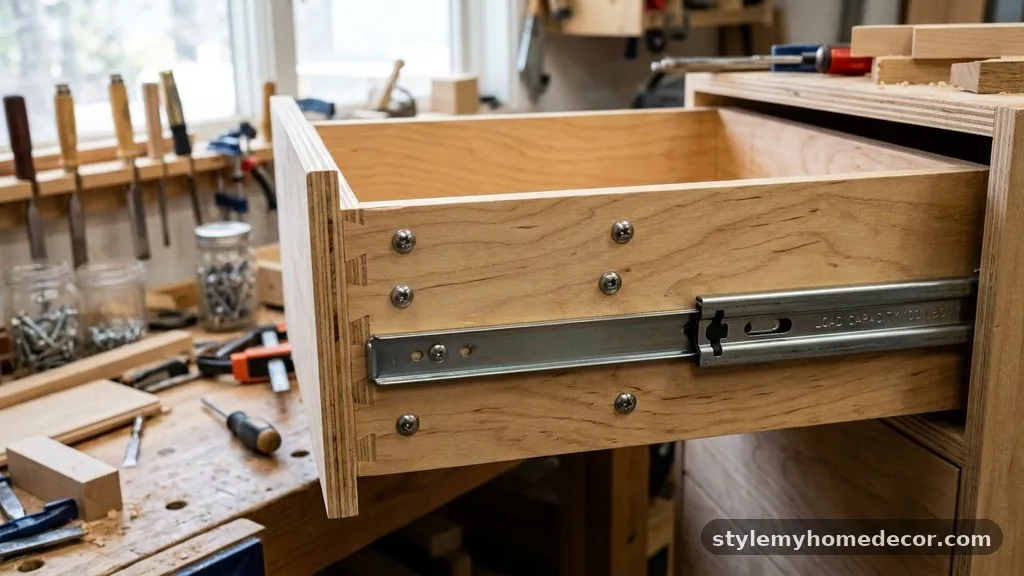 Evaluating Load Capacity and Shear Strength - What Size Screws Do You Need for Deep Drawer Box Hardware?