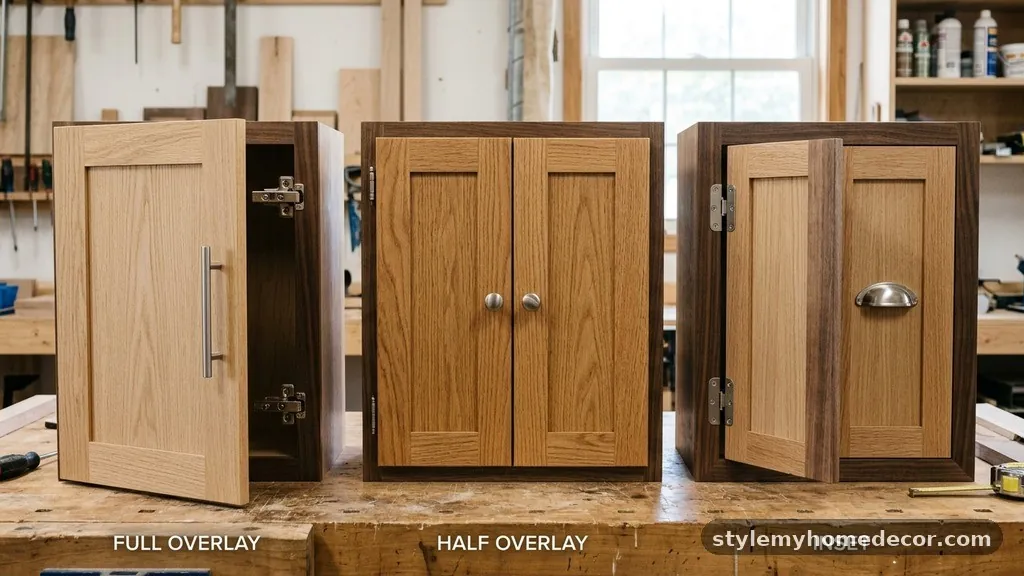 Hardware and Accessory Integration - Full Overlay vs Half Overlay vs Inset Cabinets: Hardware Differences