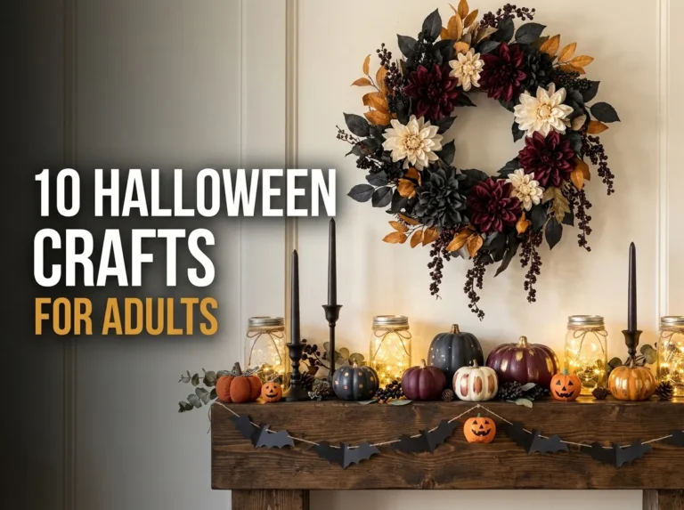 10 Halloween crafts for adults