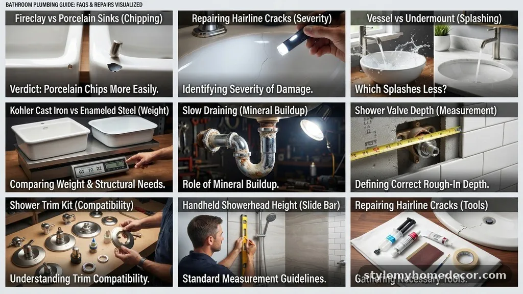 Comparing Installation Heights - Best Height to Install a Handheld Showerhead Wand on a Slide Bar