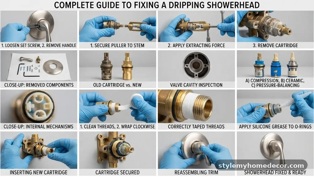 Comparing Replacement Options - How to Fix a Dripping Showerhead When the Handle Is Shut Off Tight