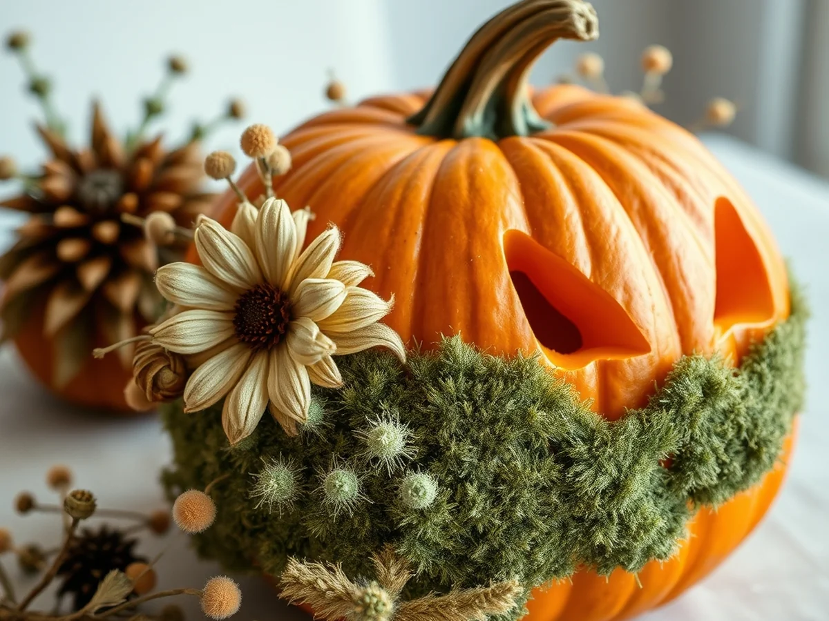 Decorative Finishing Touches - Pumpkin carving