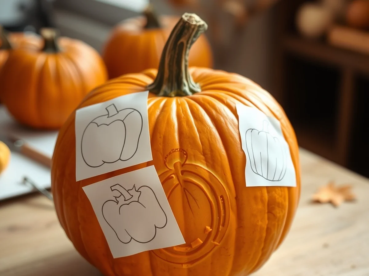 Easy Carving Techniques - Pumpkin carving