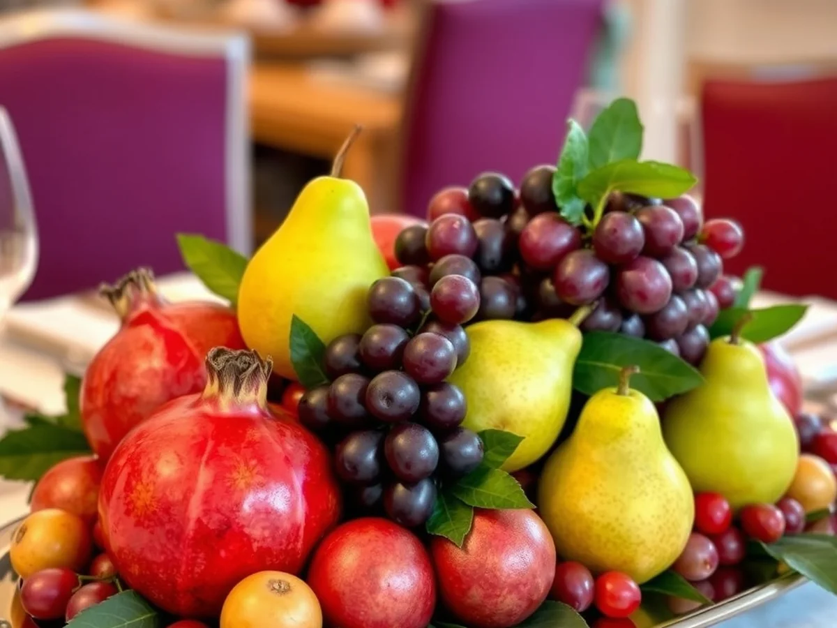 Edible Fruit Centerpiece Ideas - Thanksgiving centerpiece ideas