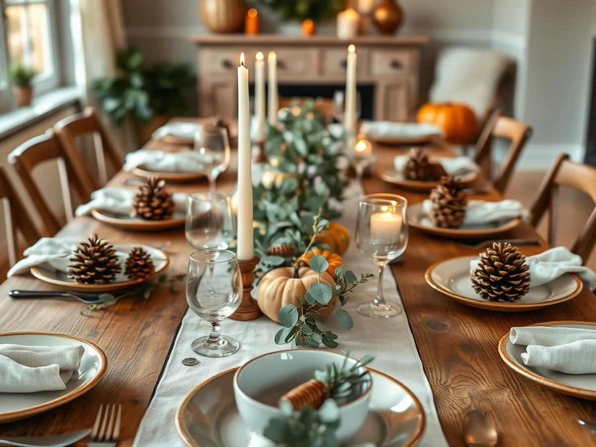 Styling Your Thanksgiving Table - Thanksgiving decor ideas