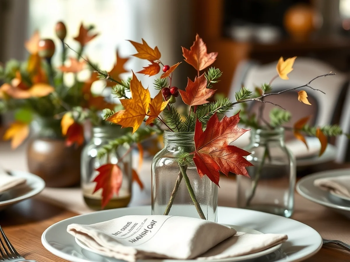 Budget-Friendly Thanksgiving Table Decor - Thanksgiving tablescape ideas