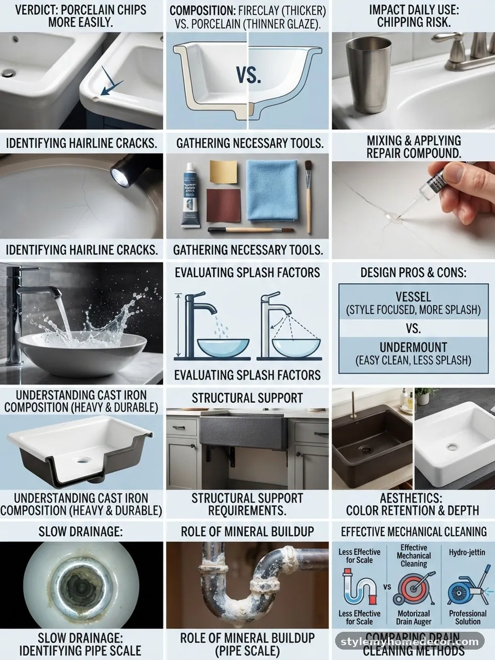 The Impact of Pipe Diameter and Material - Why Is Your Bathroom Sink Draining Slow with No Hair in the Trap?