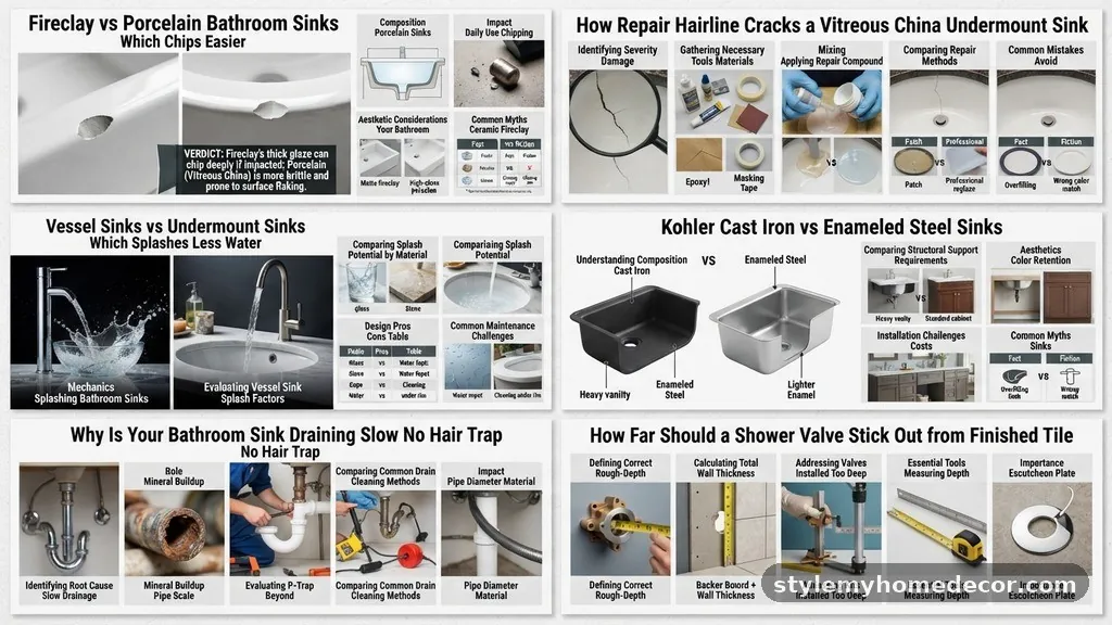 The Importance of the Escutcheon Plate - How Far Should a Shower Valve Stick Out from the Finished Tile?